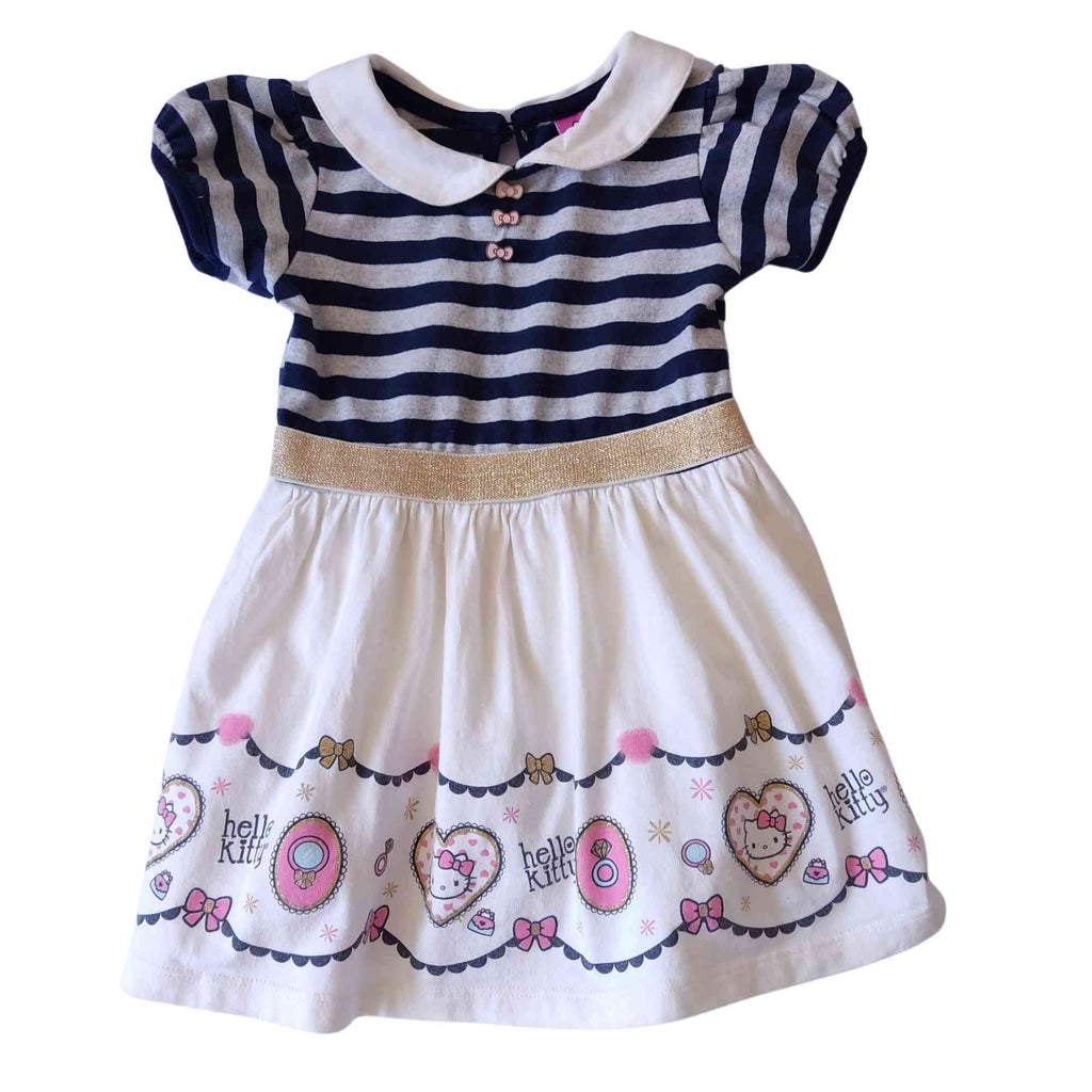 Vestido Kitty, talla 2, Hello Kitty