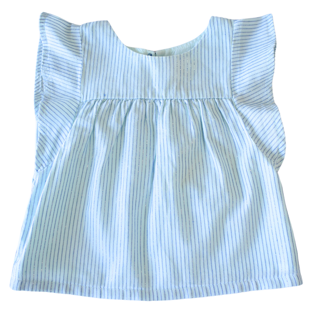 Blusa azul sin mangas Cat & Jack, 18 meses