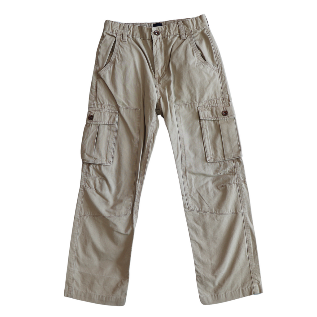 NIÑO Pantalón Cargo Caqui GapKids, Talla 10 años