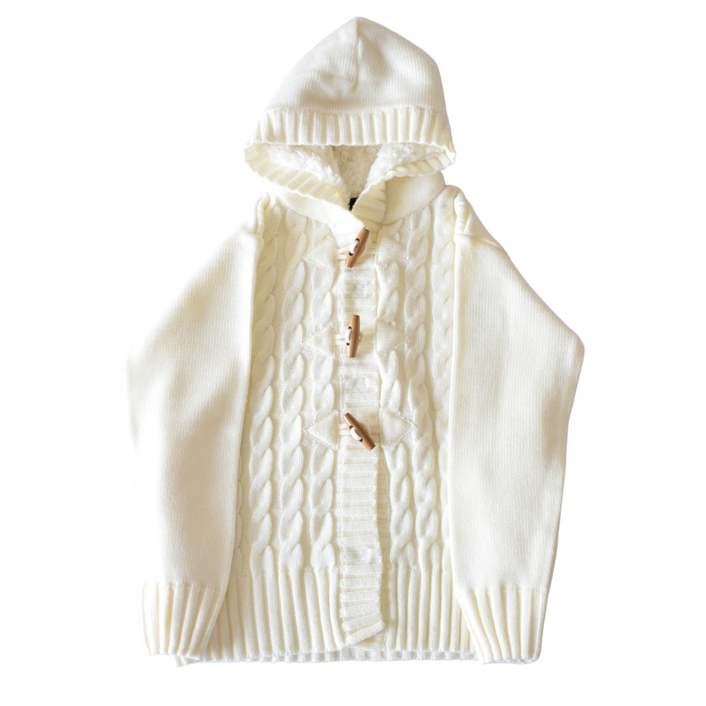 Suéter tejido Beige, años Ferrioni Apapacho: Moda Infantil