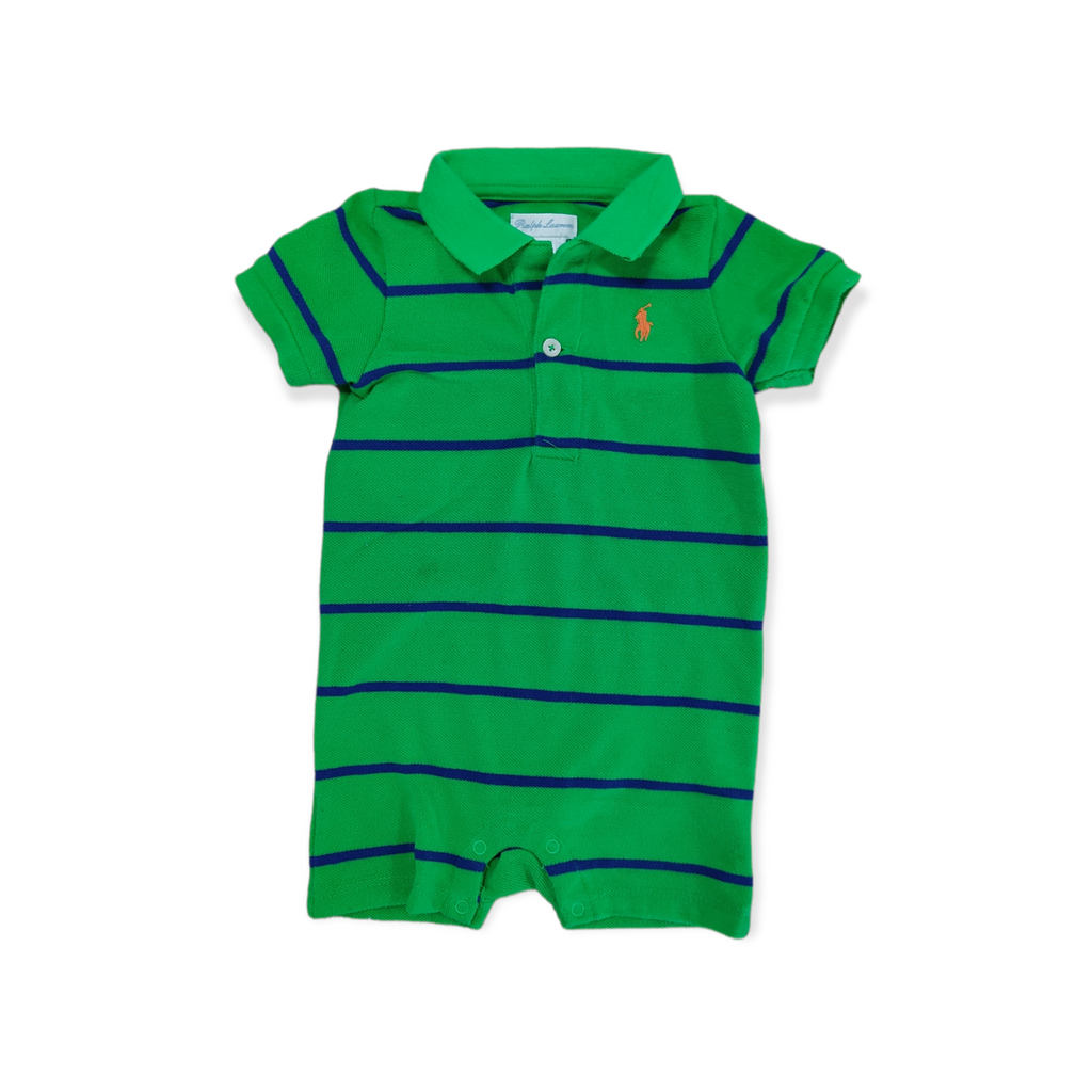 Romper verde, Ralph Lauren, bebé 6 meses